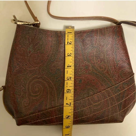 Etro Milano Paisley Shoulder Bag EUC - Picture 12 of 13